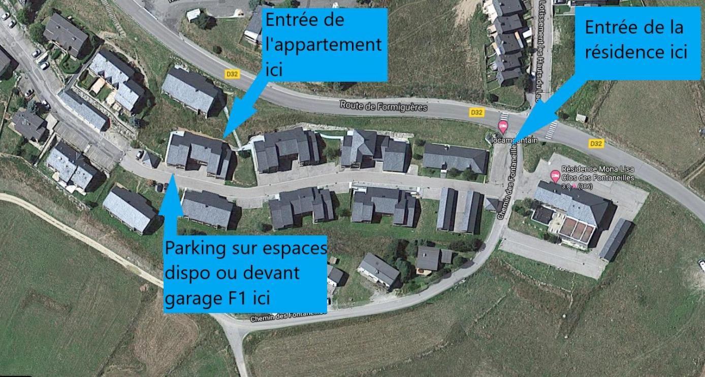 Ferienwohnung Lou Castelou - T3 Cosy - Chromecast Tv Les Angles  Exterior foto